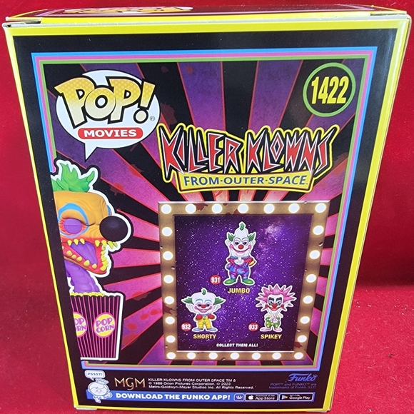 Baby klown bam exclusive funko # 1422 (nib) with pop protector - Picture 7 of 7